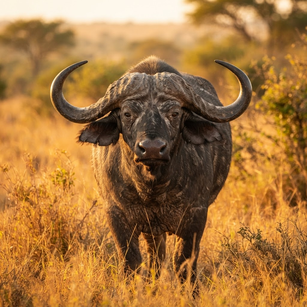 Buffalo on safari
